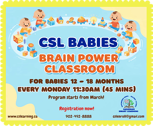 CSL Babies Brain Power Classroom